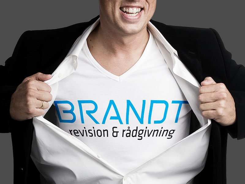 Visuel identitet Brandt Kong Gulerod Reklamebureau
