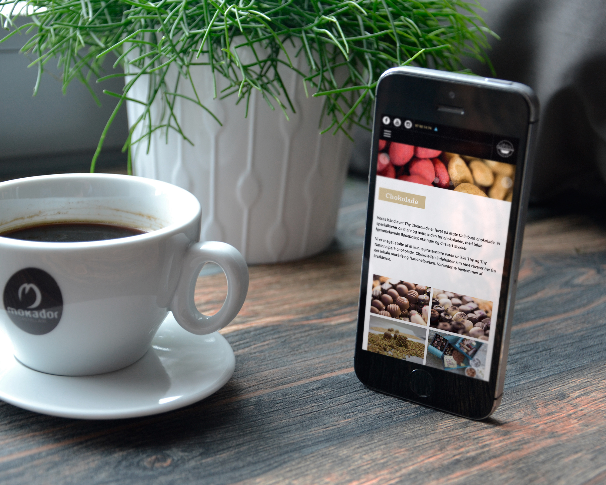 Chokoladekurven mobil