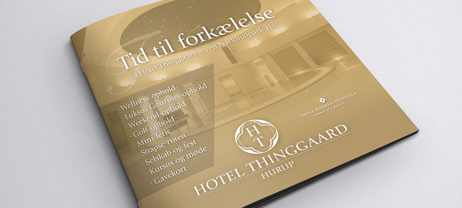 Ny opholdsfolder til Hotel Thinggaard Kong Gulerod Reklamebureau ApS