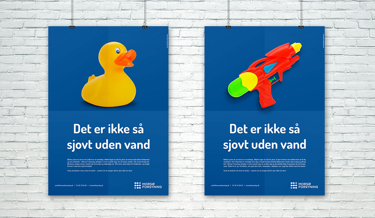 Morsø Forsyning plakat