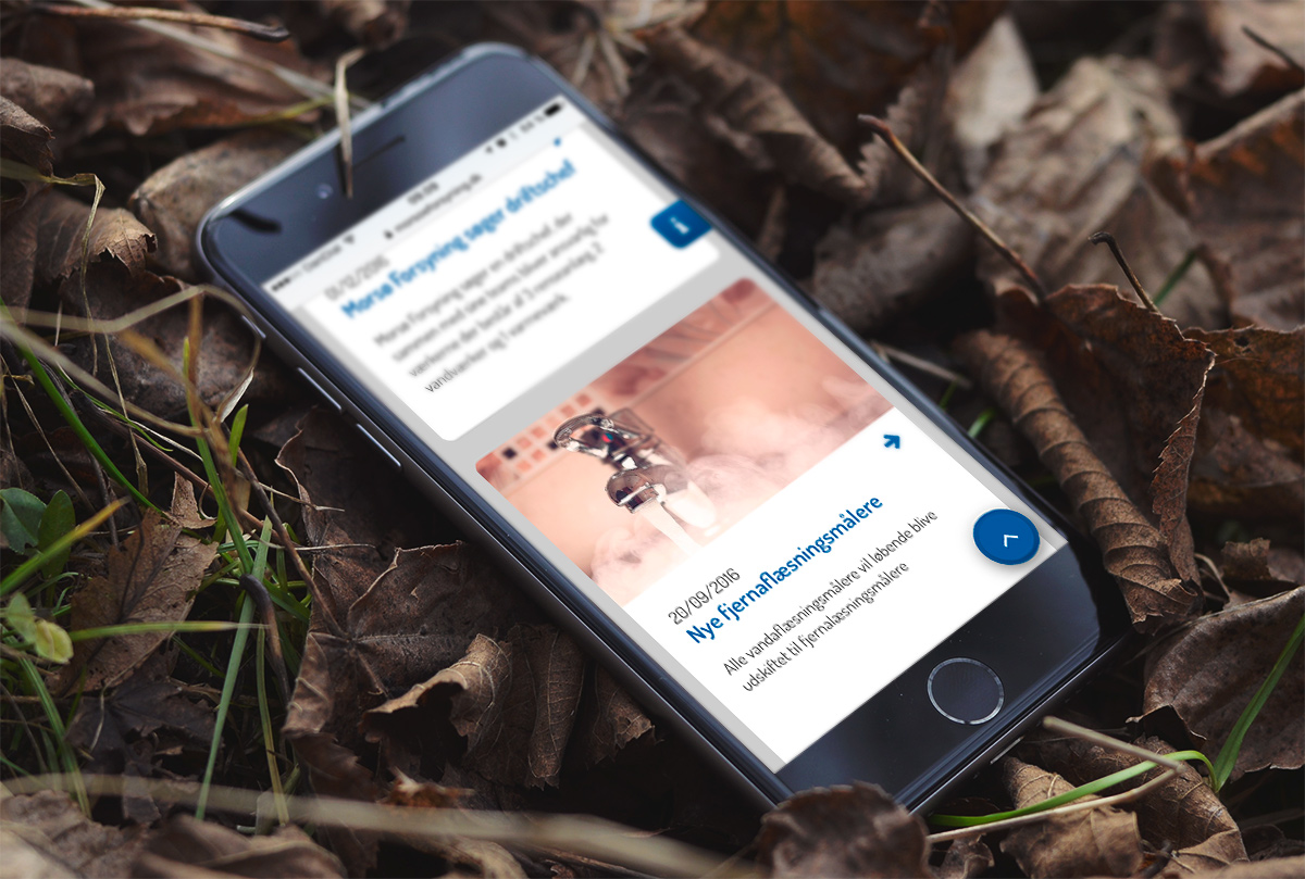 Morsø Forsyning website