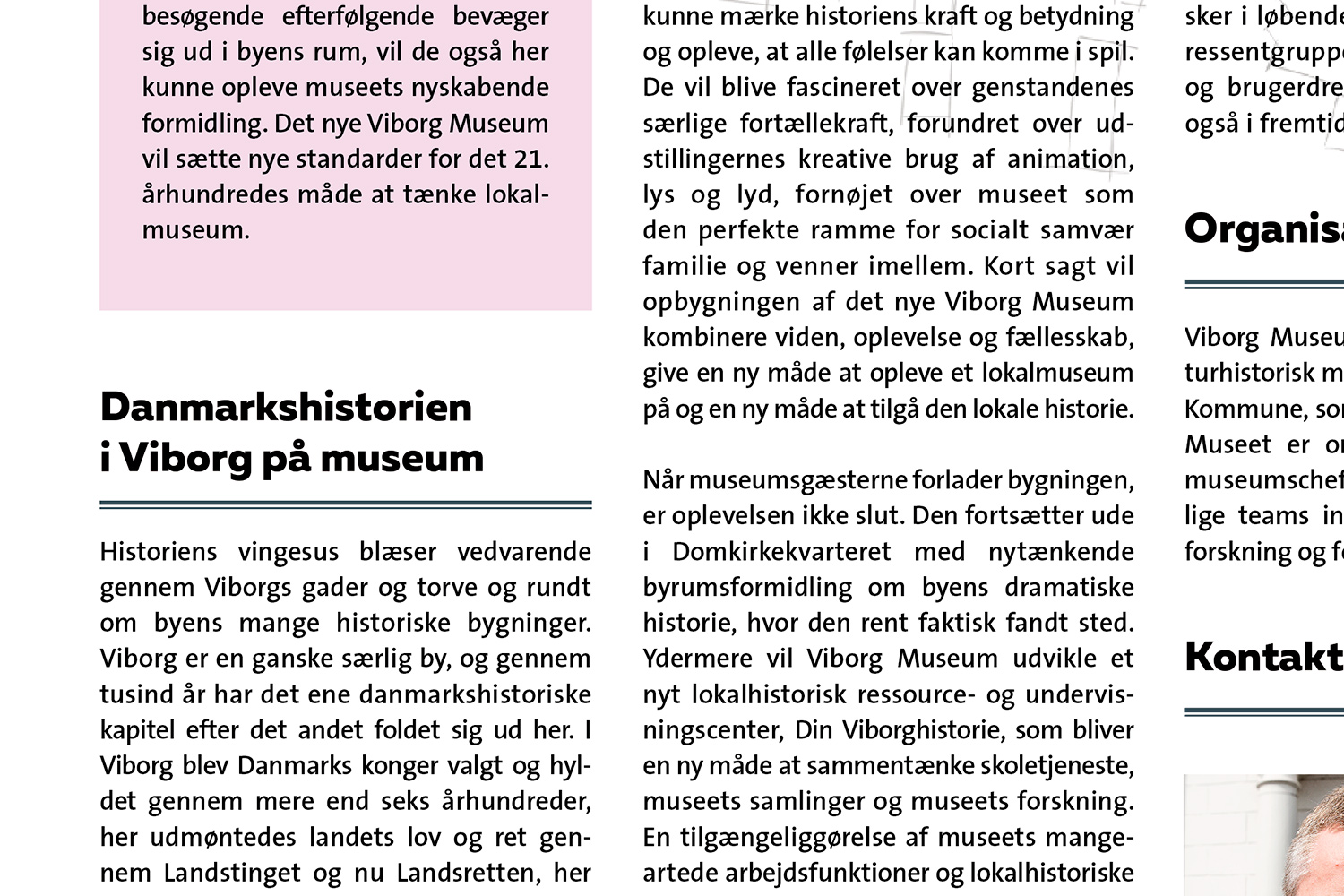 Viborg Kommune Domkirkekvarteret Besøgscenter