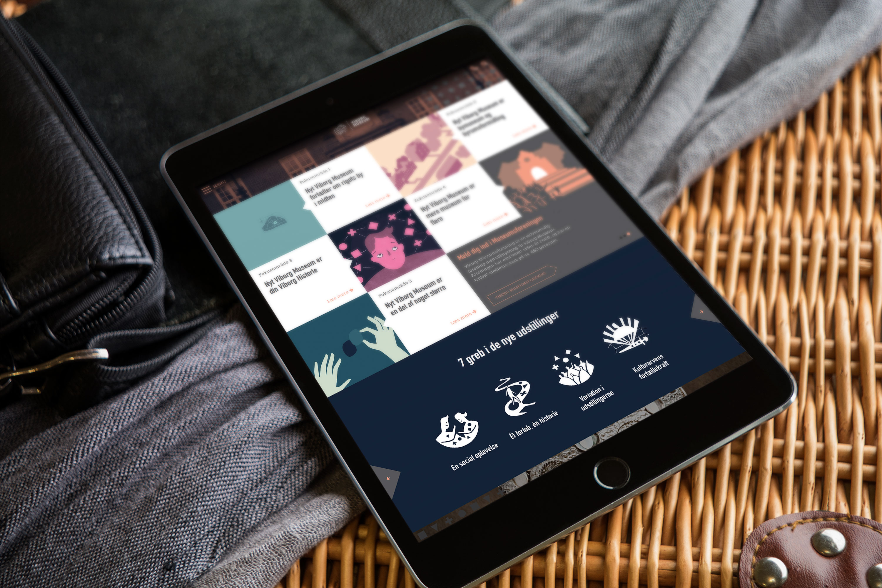 Website Webdesign Viborg Museum Kong Gulerod ReklamebureauWebsite Webdesign Viborg Museum Kong Gulerod Reklamebureau