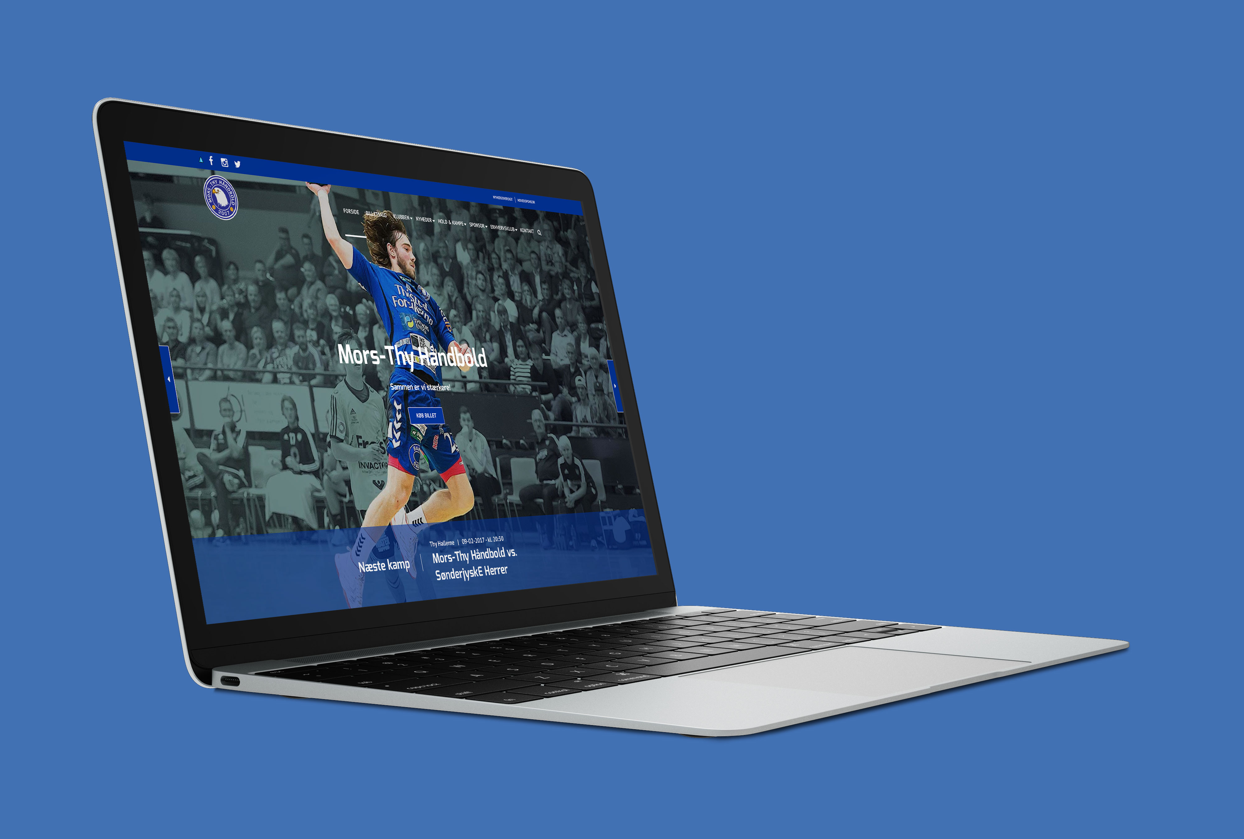 Mors-Thy Håndbold website