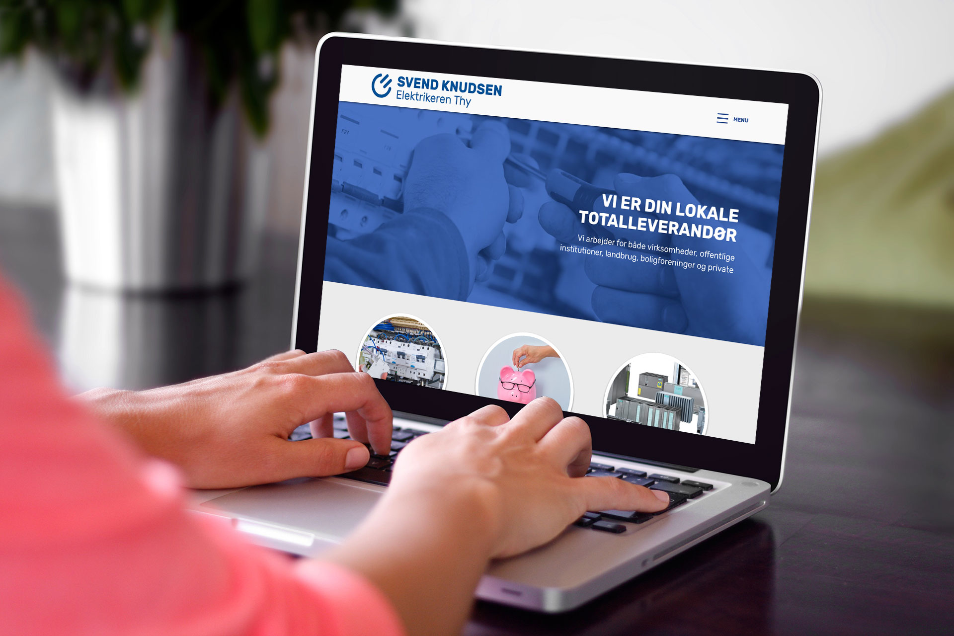 Svend Knudsen Elektrikeren Thy website