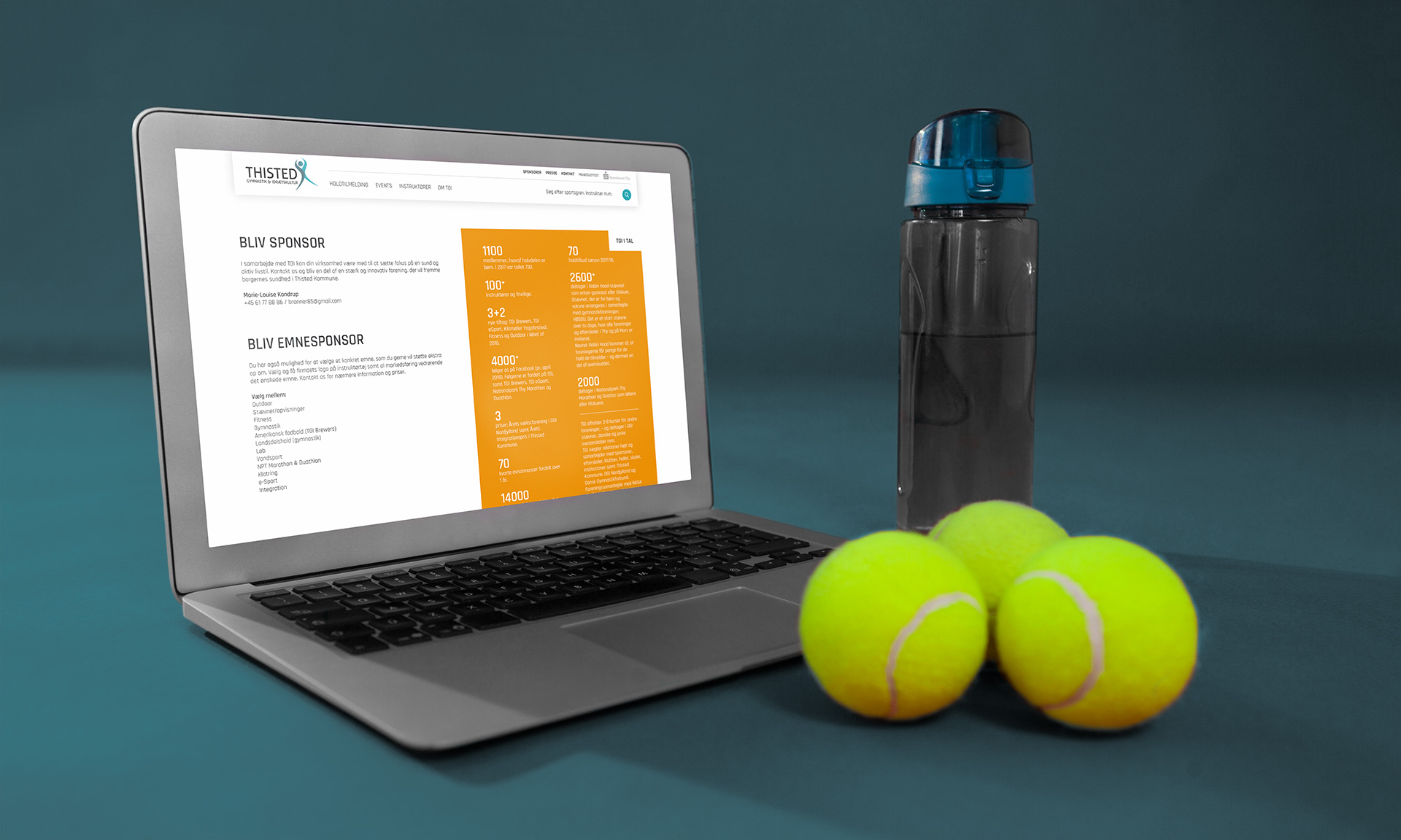 TGI hjemmeside website