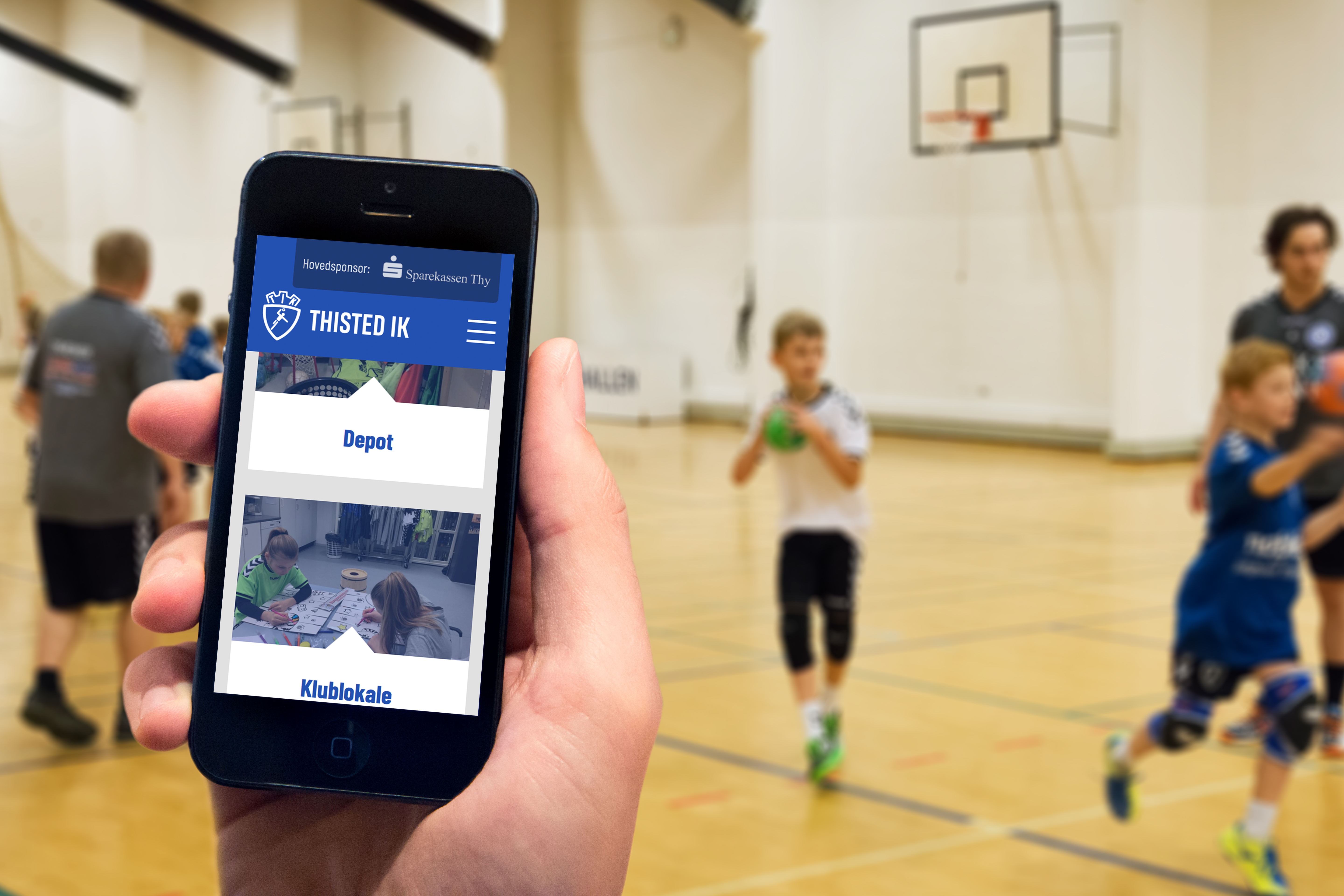 Thisted IK Håndbold hjemmeside website