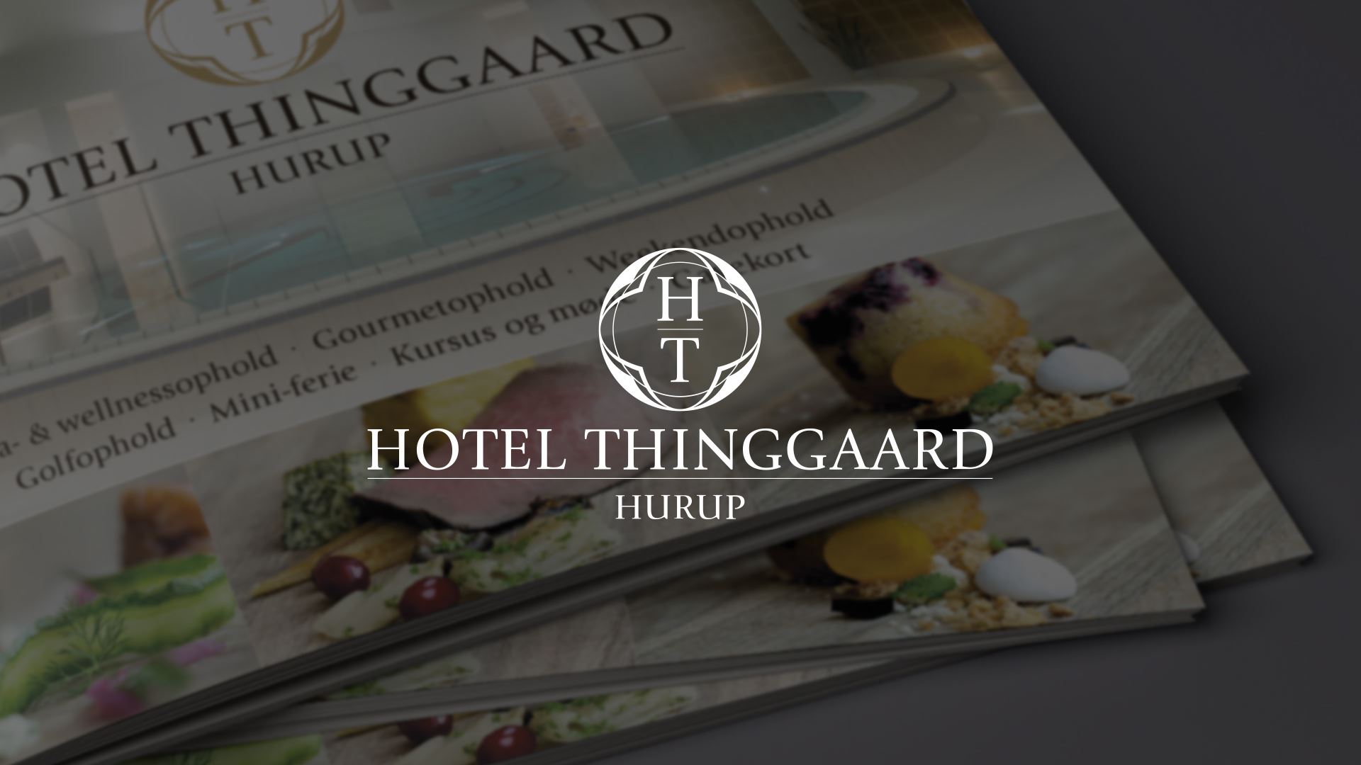 Hotel Thinggaard visuel identitet Kong Gulerod Reklamebureau