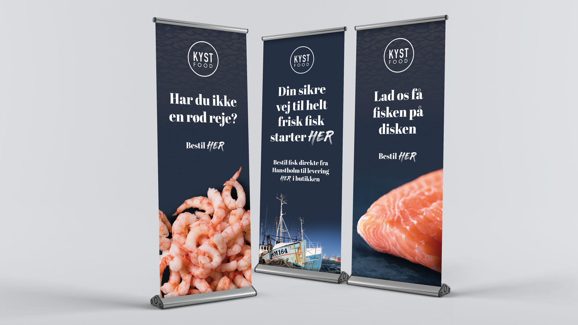 Kyst Food Roll Ups Kong Gulerod Reklamebureau