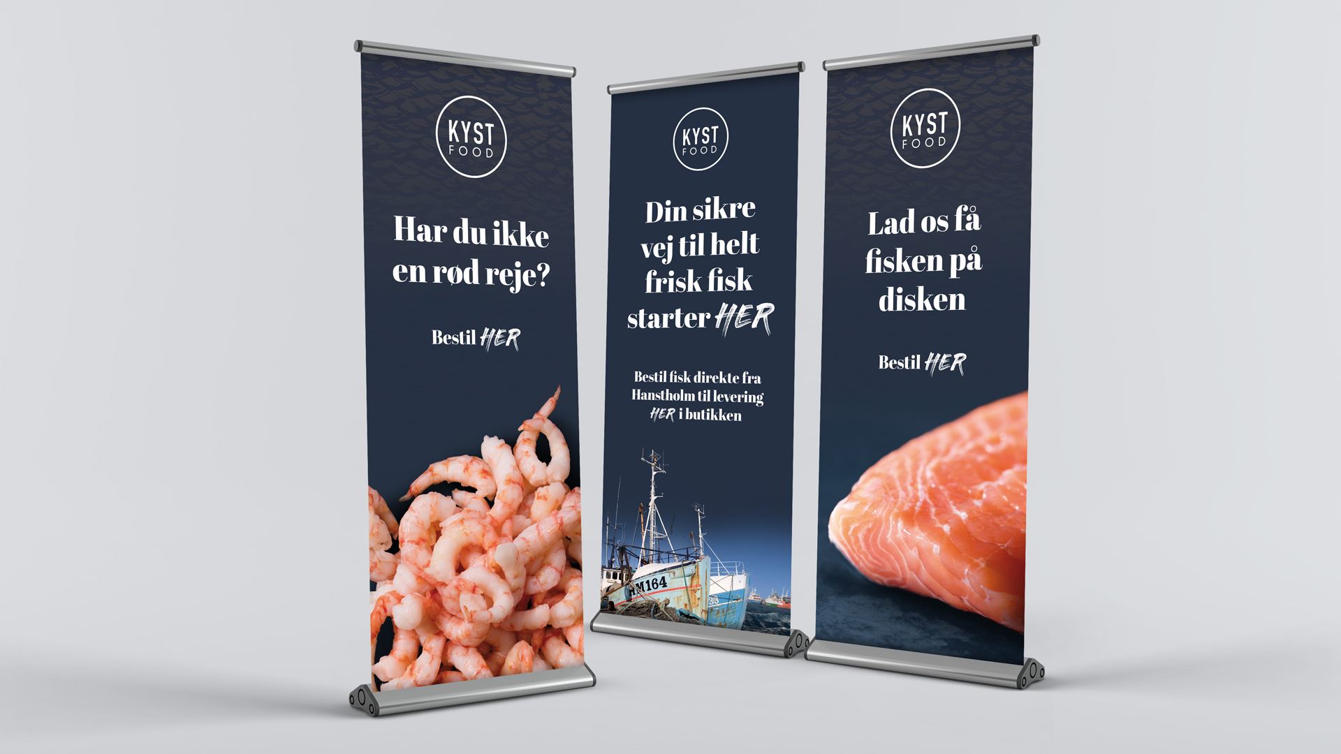 Kyst Food Roll Ups Kong Gulerod Reklamebureau