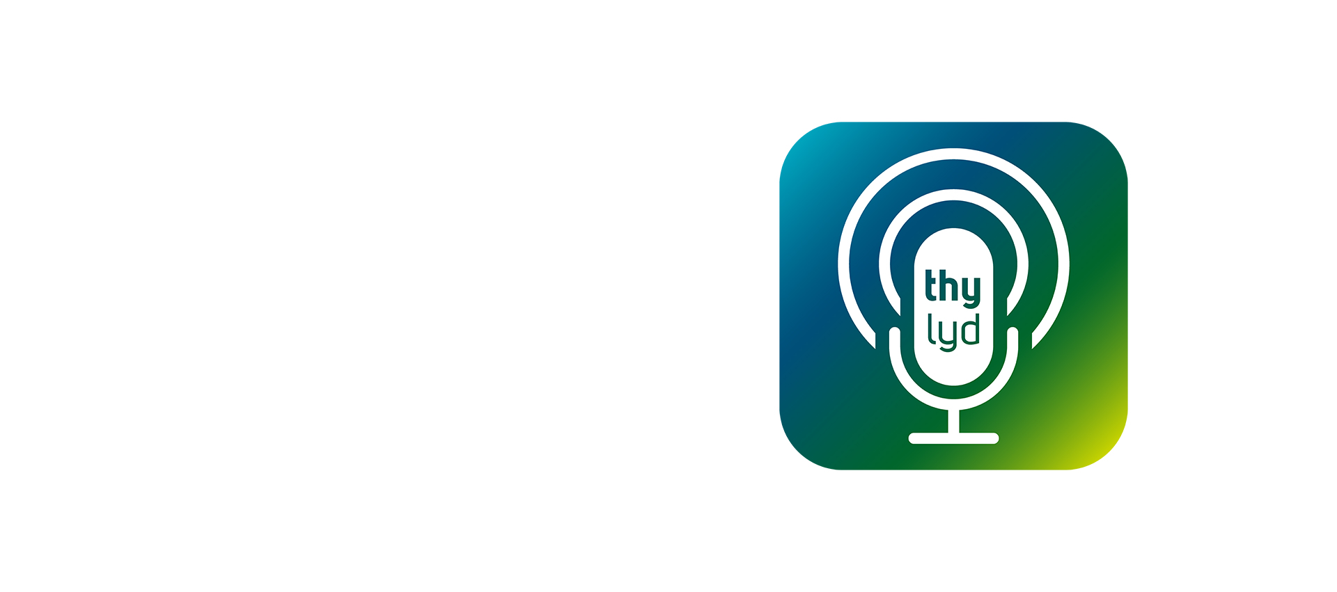 Thy Lys app ikon gradient baggrund