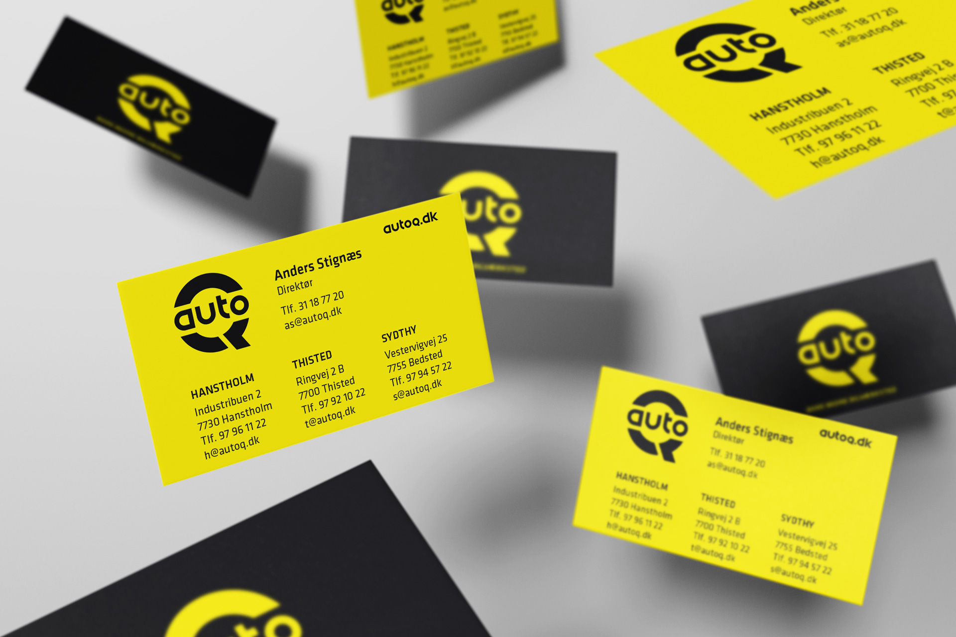 autoQ visitkort mockup
